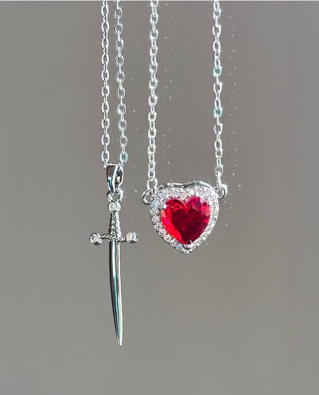 Heart Sword Pendant